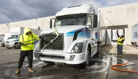The Economics of Fleet Washing: Calculating the Real Cost of Dirty Trucks